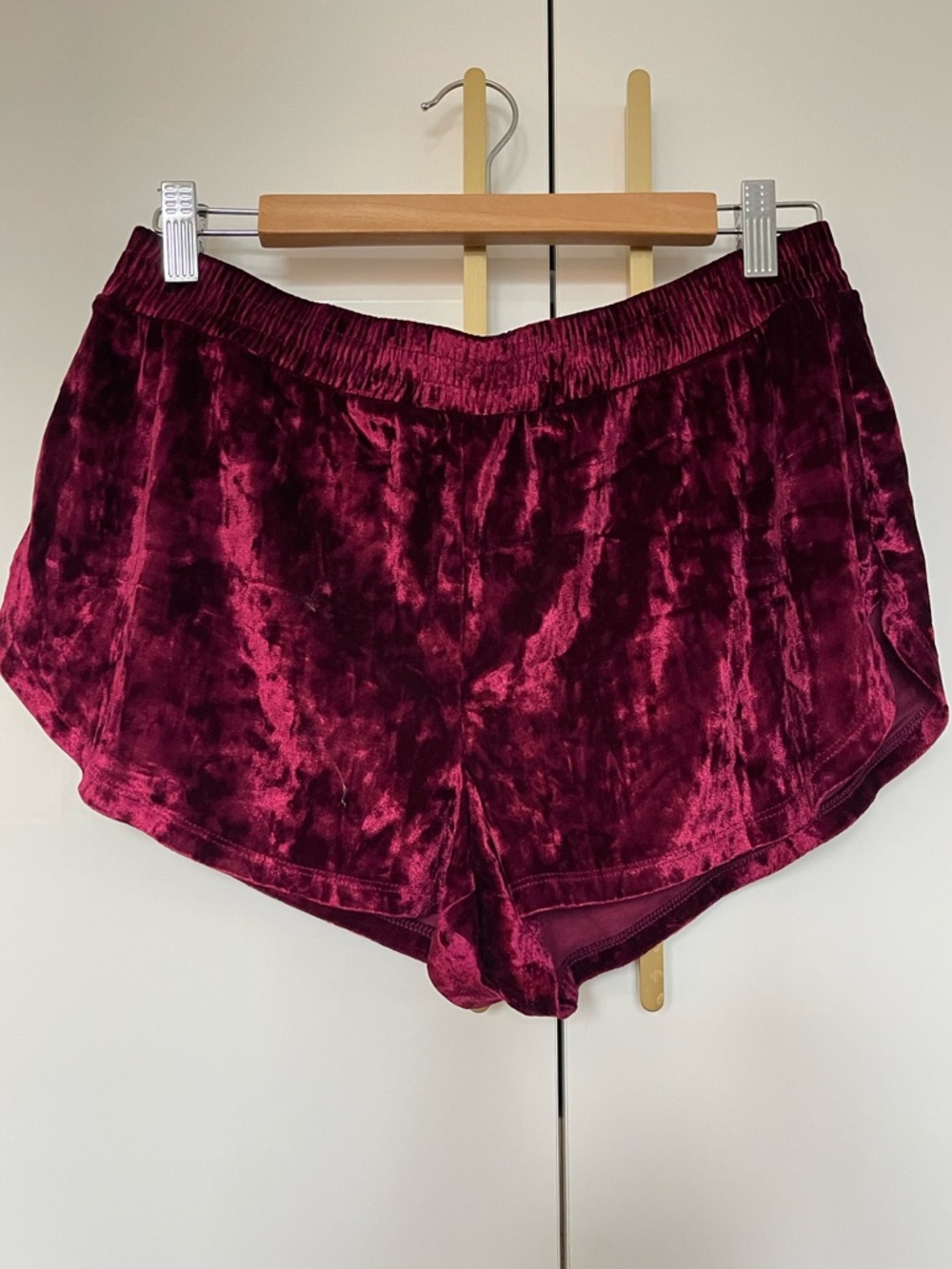 La Senza Velour Pajama Shorts Medium